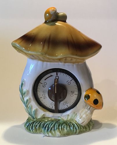 *** SOLD***Vintage Sears Roebuck Merry Mushroom 1976 Kitchen Timer