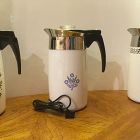 eBlueJay: Corning Ware Cornflower electric 10 cup coffee pot complete,  tested