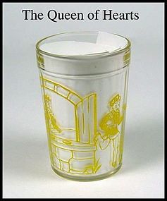 HA Child’s Yellow Nursery Tumbler ~ the Queen of Hearts
