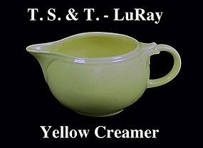 Taylor Smith Taylor LuRay Yellow Creamer