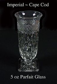 Imperial Glass ~ Cape Cod 5 oz Parfait Glass
