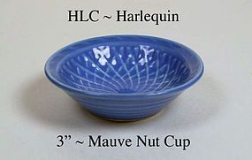 HLC Harlequin Basket Weave Small Mauve Nut Cup