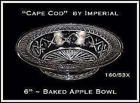 Cape Cod 160/53X Baked Apple Rimmed Bowl