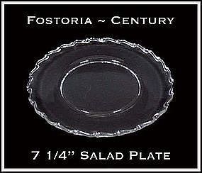 Fostoria Century 7 1/4" Salad Plate