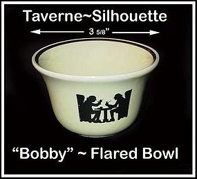 Hall Taverne Silhouette Flared "Bobby" Custard Bowl