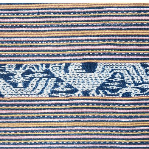 West Timor | Men's cloth (<i>beti</i>) with ikat roosters | Indonesia