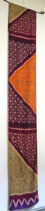 Bali | early 20th century tie-dye &lt;i&gt;pelangi&lt;/i&gt; silk wrapper