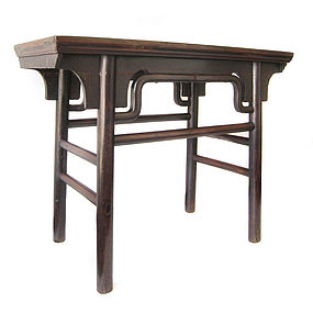 Chinese Antique Jumu (Elm) Wood Painting Table