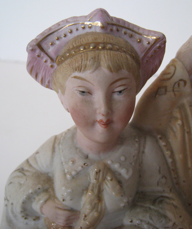 Antique Porcelain Nodding Figures