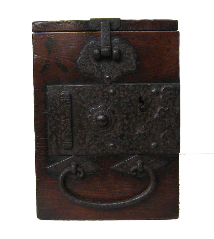 Antique Japanese Safe Box