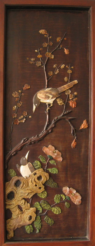 Antique Chinese Six Panel Screen