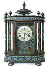 Chinese Antique Beautiful Cloisonne Clock