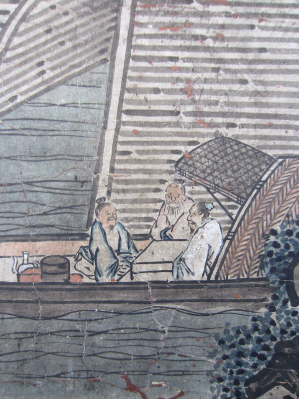 Momoyama Period Landscape Painting Hanging Scroll