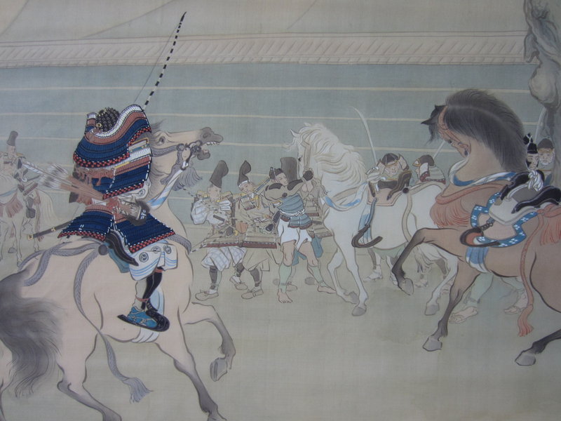 Japanese Historical Painting by Kai Seihyo
