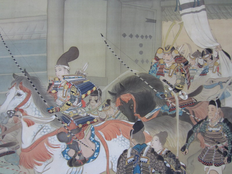Japanese Historical Painting by Kai Seihyo