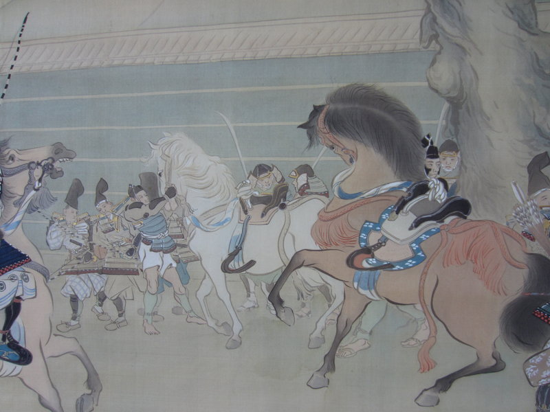 Japanese Historical Painting by Kai Seihyo