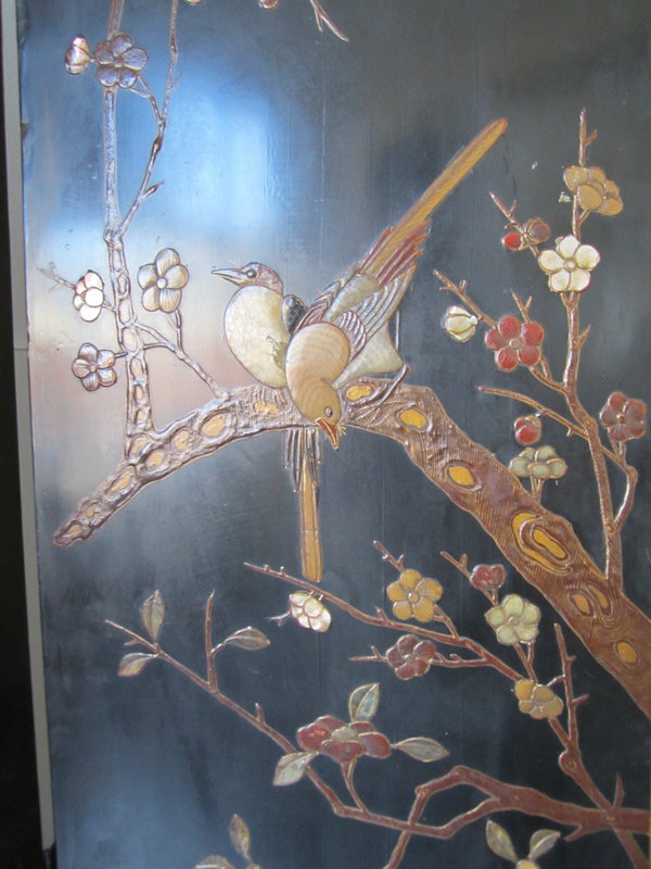 Chinese Coromandel or Kuancai Screen