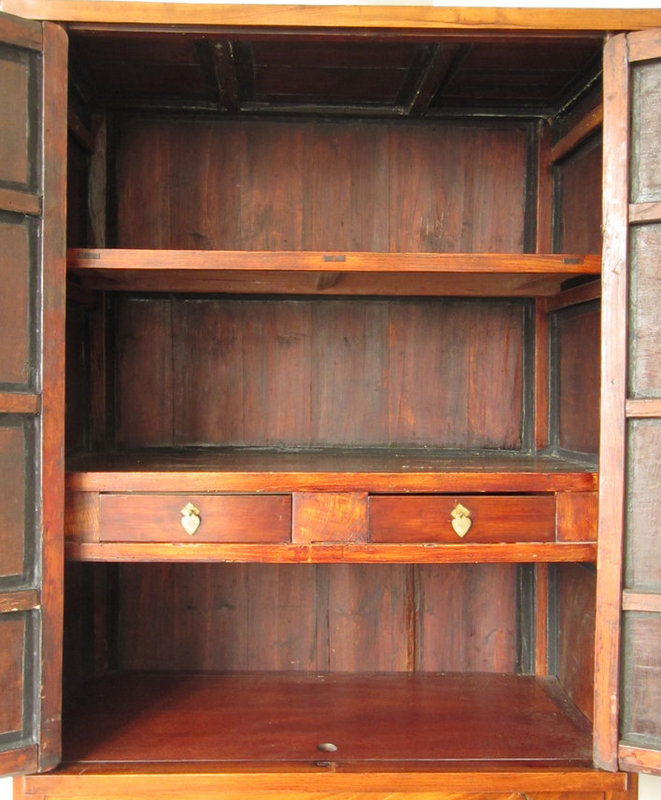 Chinese Antique Large Jumu Wood Cabinet