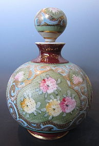 Japanese Antique Nagoya Porcelain Perfume Decanter