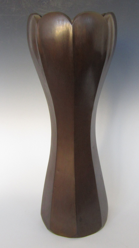 Japanese Art Deco Bronze Vase