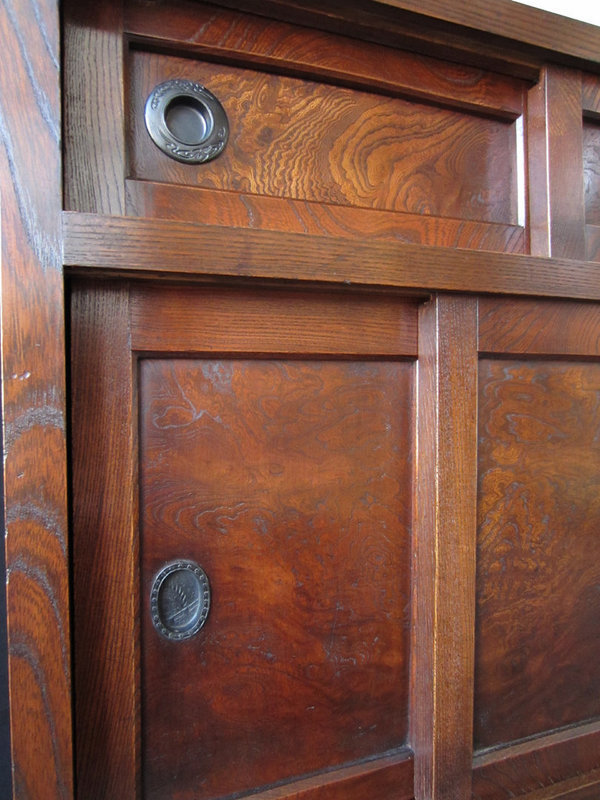 Japanese Antique Keyaki Wood Choba Tansu