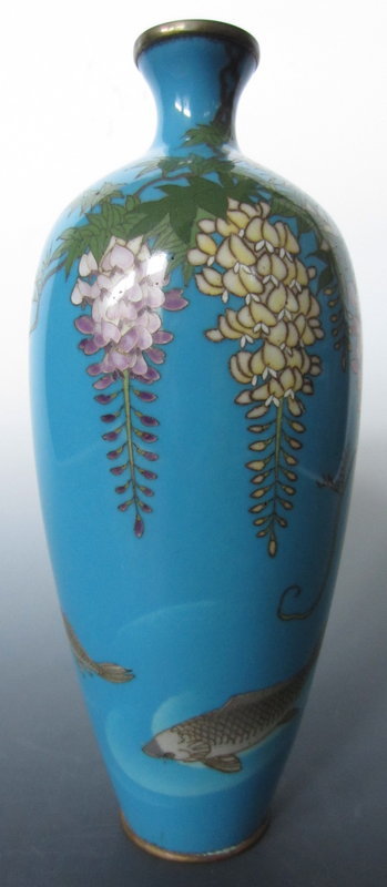 Japanese  Cloisonne Vase by Gokou