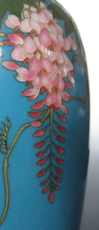 Japanese  Cloisonne Vase by Gokou