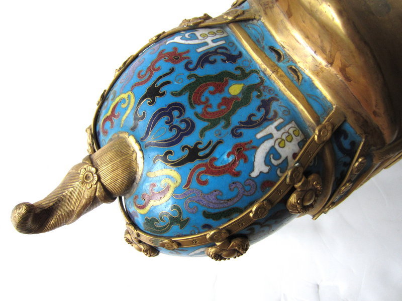 送料無料 通販 Pair of Chinese Cloisonne Horses (item #1174349) スポーツ選手