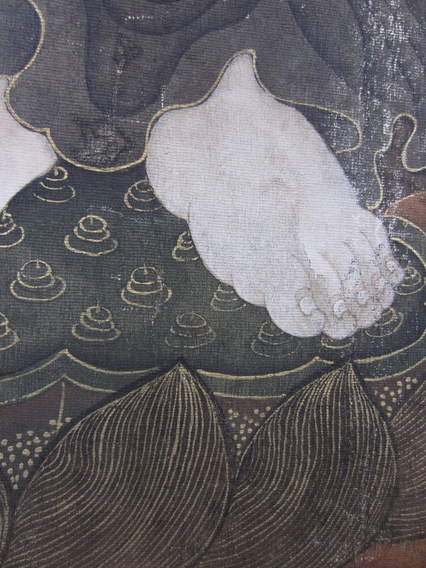 Korean Antique Painting of Amida Buddha