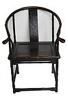 Antique Chinese Bamboo Style Chair