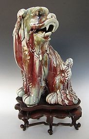 Chinese Porcelain Fu Dog