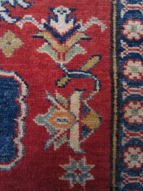 Kazak Hand Knotted Small Rug