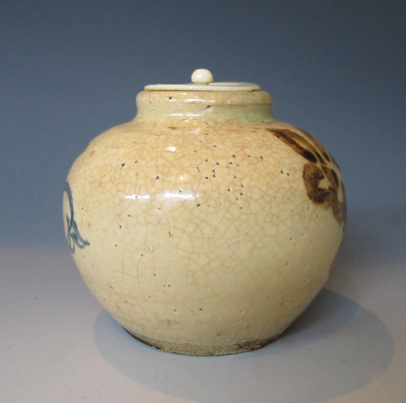 Antique Japanese Tea Container &quot;Chaire&quot;