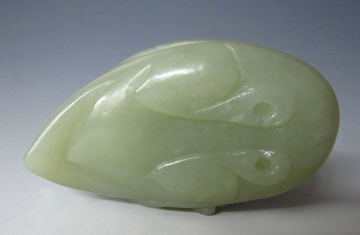 Chinese Jade Seated Goose Toggle