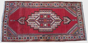 Antique Afshar Hand Knotted Rug