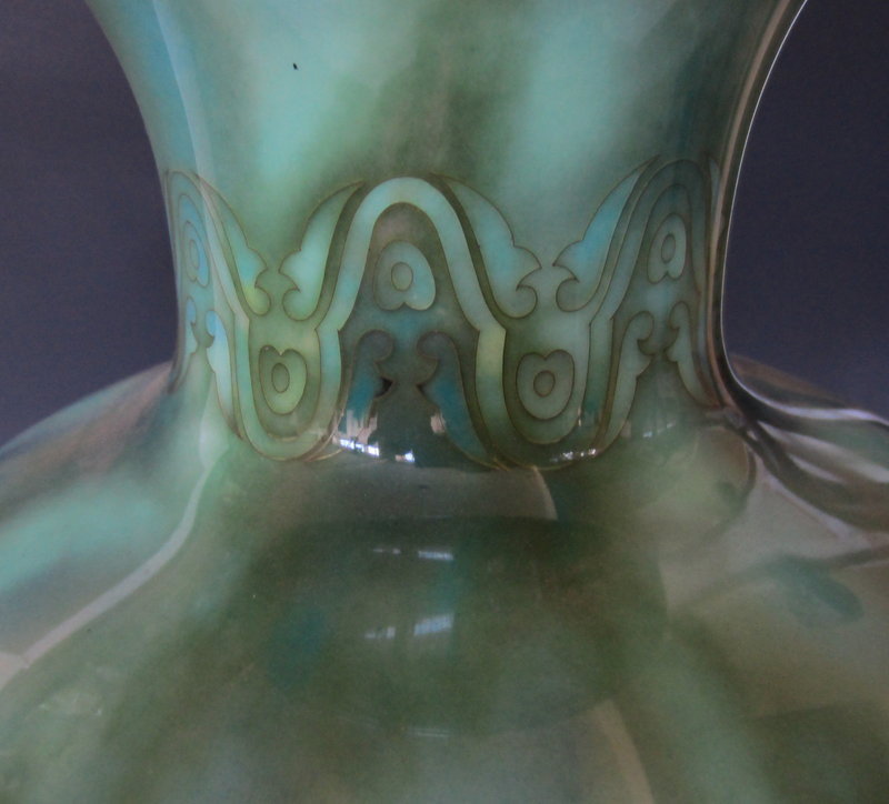 Antique Japanese Cloisonne Vase Signed Ando