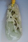 Qing Dynasty Chinese Jade Carved Chimera Toggle