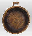 Southeast Asian Teak Handled Serving Bowl