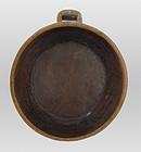 Indonesian Teak Wood Handled Bowl