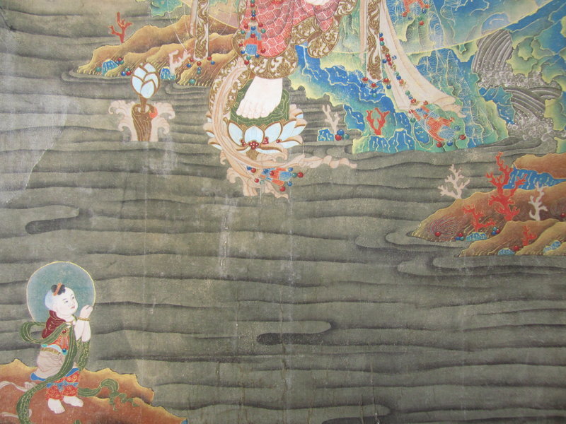 Korean Buddhist Painting of Suwol Gwaneum