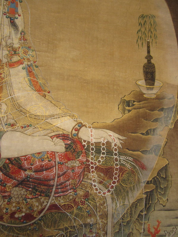 Korean Scroll Painting of Quanyin