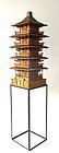Japanese Five Storied Wooden Pagoda