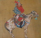 Chinese Hand scroll of Hunting Scene Jin Tingbiao
