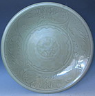 Chinese Celadon Charger