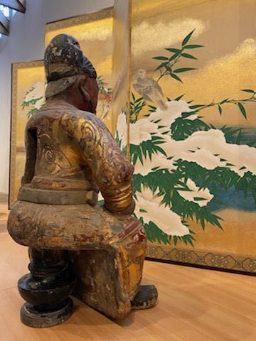 Chinese Ming Dynasty Wooden Figure