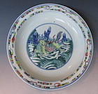 Antique Chinese Plate with Horse