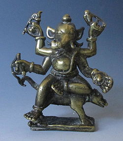 Antique Bronze Ganesha