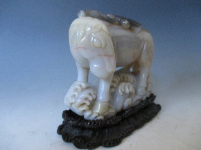 Chinese Agate Carving of Windhorse