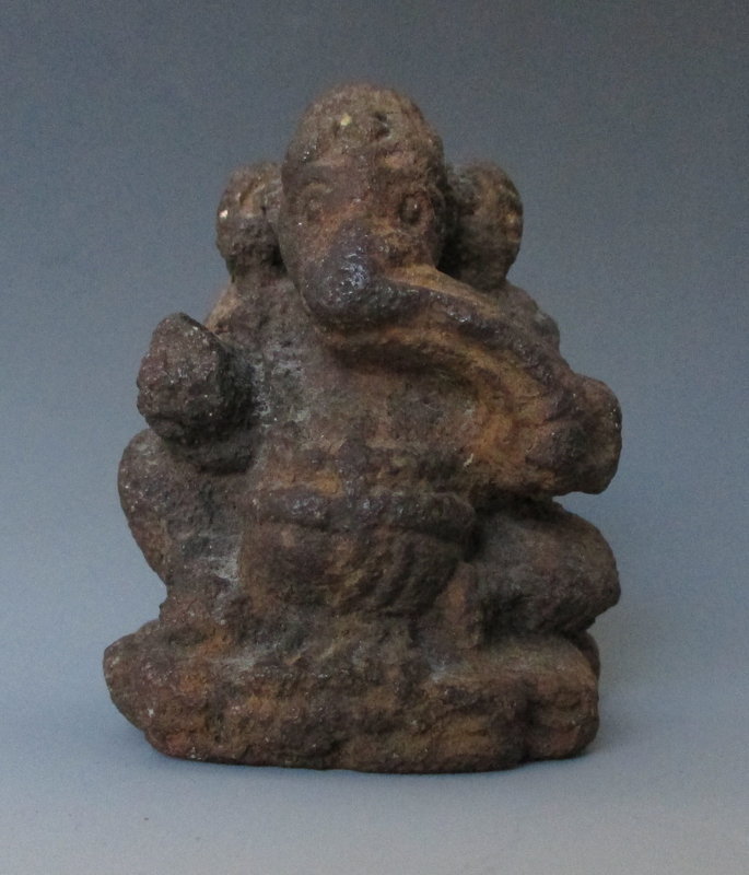 Antique Stone Ganesha