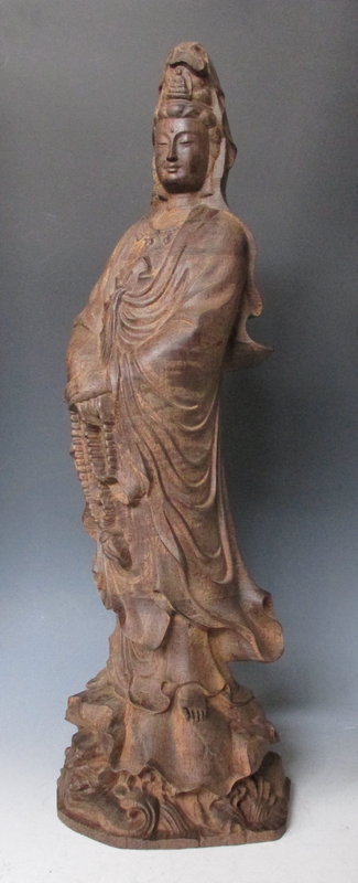Chinese Carved Quan Yin